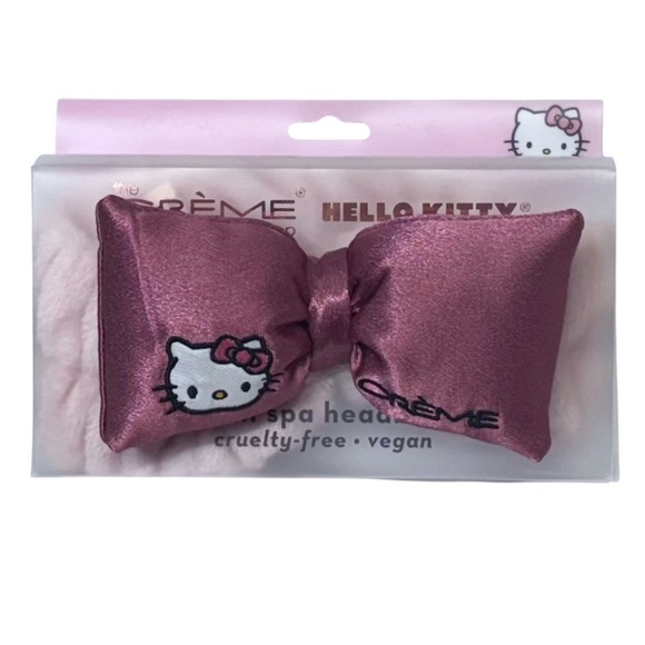 The Crème Shop x Hello Kitty Plush Spa Headband NIB - Picture 6 of 7